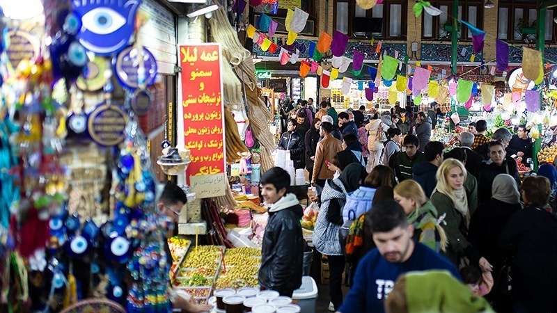 Bazaar Tehran, Iran.