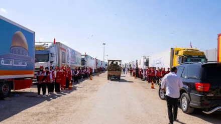 Komisionerja e Bashkimit Evropian bëri thirrje për presion ndaj regjimit sionist për të rritur mbërritjen e ndihmave në Gaza