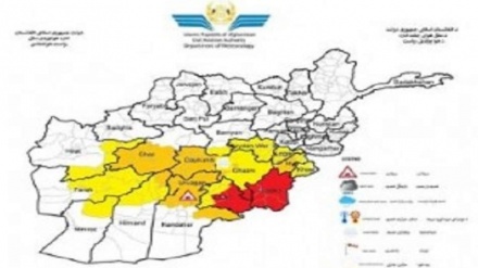 احتمال وقوع بارندگی شدید در 9 ولایت افغانستان