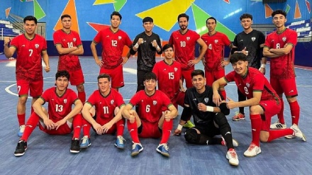 پیروزی تیم ملی فوتسال افغانستان مقابل میانمار