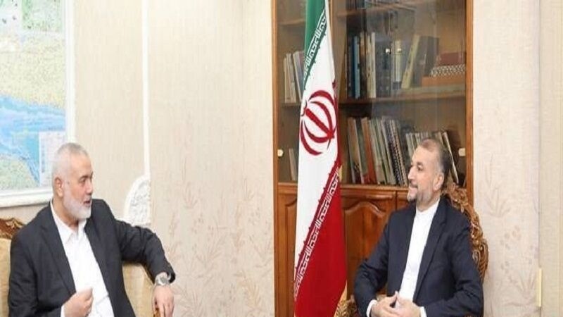 Hamas lideri Tahran’da Dışişleri Bakanı Emirabdullahiyan ile görüştü