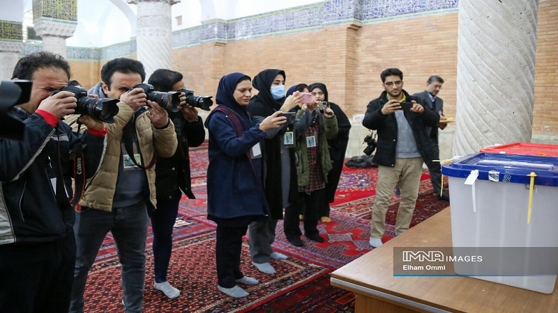 پوشش خبری انتخابات ایران با بیش از 350 خبرنگار خارجی