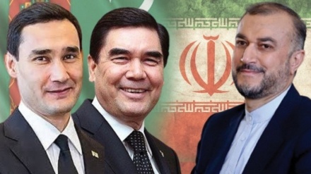 دیدار وزیر خارجه ایران با رهبر ملی و رئیس جمهوری ترکمنستان 