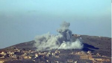 Siyonist rejim, Lübnan'ın güneyini yine bombaladı