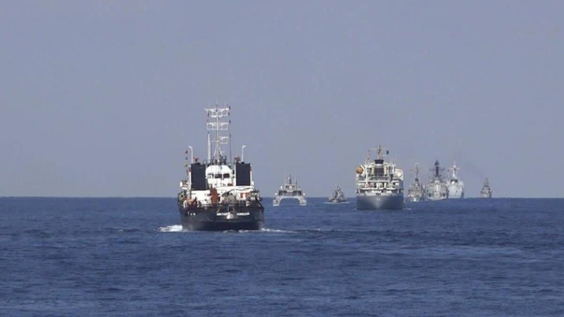 دنیا شاهد ائتلاف دریایی جدیدی میان ایران،چین و روسیه است
