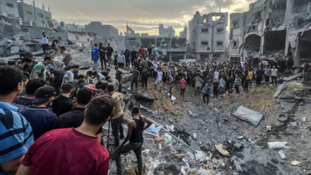 İşgal rejimi İsrail'in Gazze'deki soykırımı sürüyor 