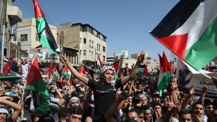 Demonstrata e popullit të Irakut dhe Jordanisë në mbështetje të popullit të Gazës