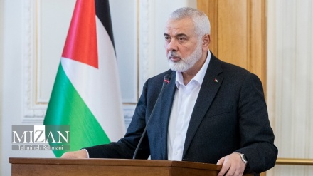 Sekretaris SNSC Iran Membahas Situasi Terkini Jalur Gaza dengan Kepala Biro Politik Hamas