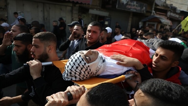 כוחות הכיבוש הישראלי רצחו נער בן 13 סמוך לג'נין