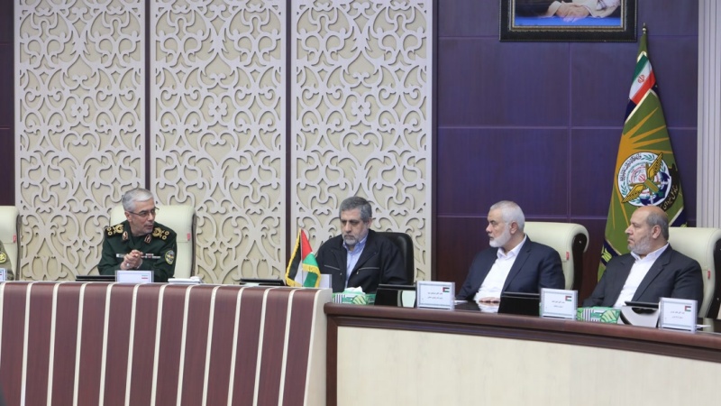 Kepala Staf Angkatan Bersenjata Iran, Mayjen Bagheri bertemu Kepala Biro Politik Hamas, Ismail Haniyeh
