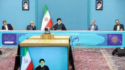 הנשיא ראיסי מדגיש את חשיבות תפקיד התקשורת בהתמודדות עם המלחמה ההיברידית של האויב