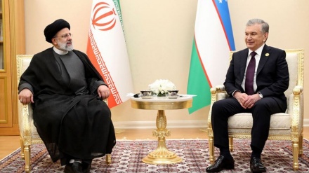 נשיא אוזבקיסטן בירך את הנשיא ראיסי לרגל חודש הרמדאן הקדוש