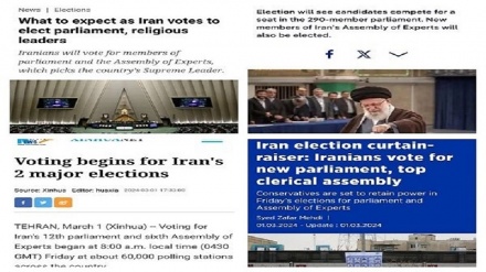 بازتاب انتخابات ایران در رسانه‌های خارجی؛ حضور پرشور مردم عامل اقتدار ایران است