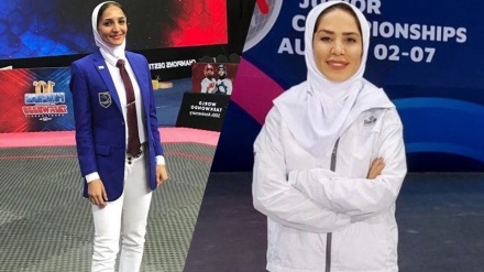 Иранские женщины-судьи на олимпийских и паралимпийских соревнований по тхэквондо в Париже