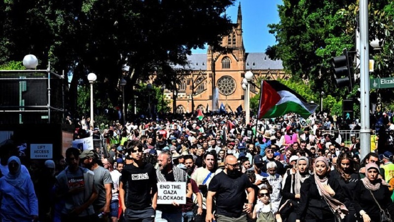 Demonstrasi Para Pendukung Palestina di Seluruh Dunia Berlanjut