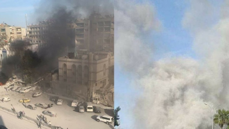 حمله رژیم صهیونیستی به بخش کنسولگری سفارت ایران در دمشق