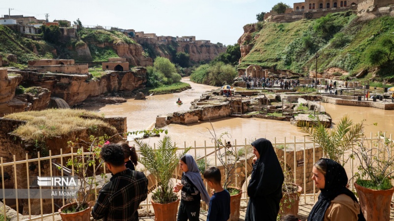 Atraksioni turistik antik në Shushtar të Iranit/Foto