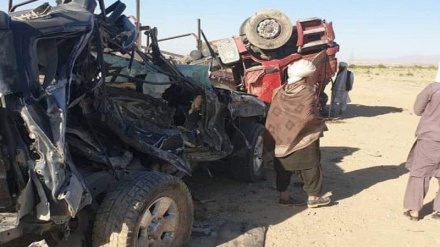 حادثه ترافیکی در شاهراه کابل- قندهار جان 5 تن را گرفت