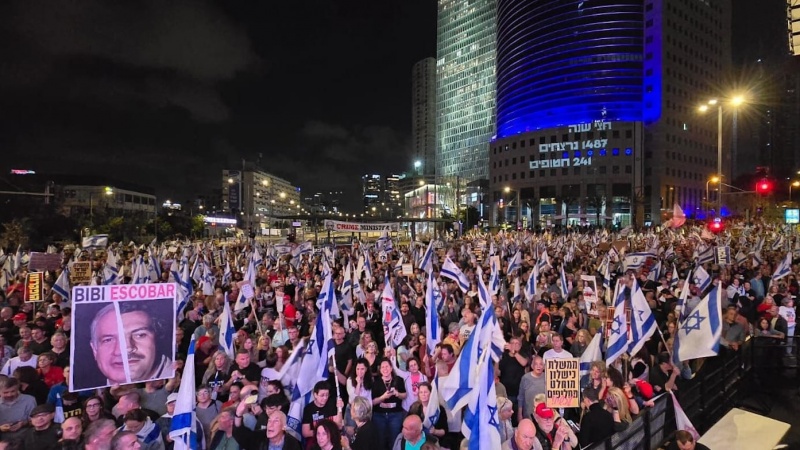 הפגנות בתל אביב ובחיפה בקריאה להקדמת הבחירות ולהשבת האסירים