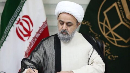 Umumdınyo İslom Məzhəbon Assambleya sər katib Fıtrə idi damey mınosibəti təbrikə mesajış vığandə