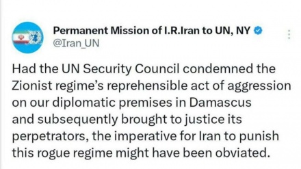 איראן: לו מועצת הביטחון הייתה גינתה ישות הכיבוש, היה ניתן להתעלם מתגובה