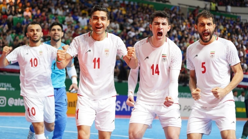 İran Milli Futsal Takımı Asya şampiyonu