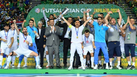 برای سیزدهمین بار فوتسال ایران قهرمان آسیا شد