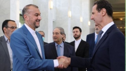 שר החוץ נפגש עם נשיא סוריה