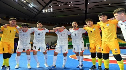 بازی تیم ملی فوتسال افغانستان و قرقیزستان 
