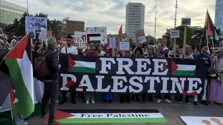 Антиизраильские демонстрации сторонников Палестины в Америке