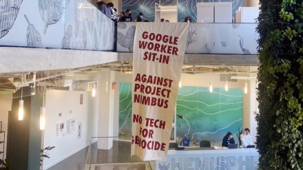 Google entlässt 28 Mitarbeiter, weil sie gegen einen Militärvertrag mit Israel protestiert haben