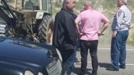  Քաղաքացիները տրակտորներով փակել են Հայաստան-Իրան միջպետական ճանապարհը՝ Եղեգնաձորի հատվածում՝ ի աջակցություն Տավուշի