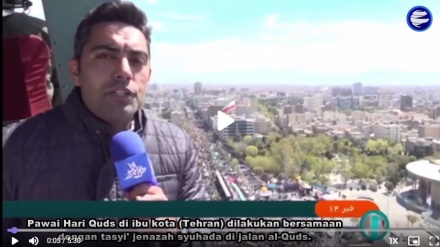 Warga Iran Turun ke Jalan di Hari Quds Sedunia 