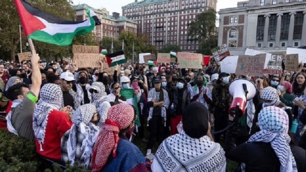 (VIDEO) Slogan degli studenti della Columbia University nelle ultime manifestazioni pro-Palestina