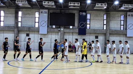 تیم فوتسال افغانستان تایلند را برد