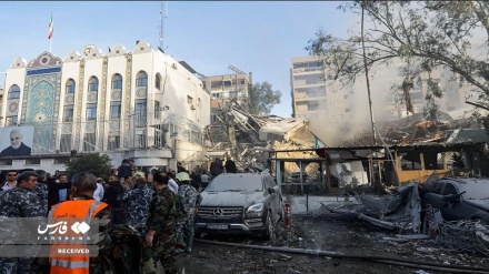 حمله به بخش کنسولی سفارت ایران در دمشق 