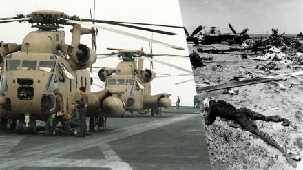 イランの砂漠で起きた米の軍事的敗北：壊滅した軍備の驚異的な映像