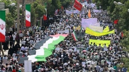 איראן.. צעדות יום קודס התקיימו ביותר מ-1,000 ערים ועיירות 