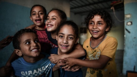 Gazzeli çocuklar dün gece gülümseyerek uyudu /Pars Today'in derlediği kareler