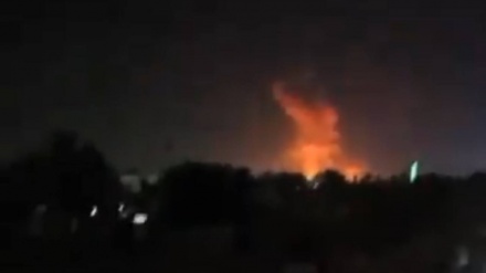 Сионистская атака на базу Аль-Хашд аль-Шааби в иракской провинции Бабиль