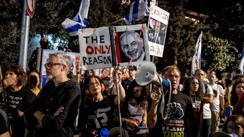 Demonstrasi anti-Netanyahu di Tel Aviv
