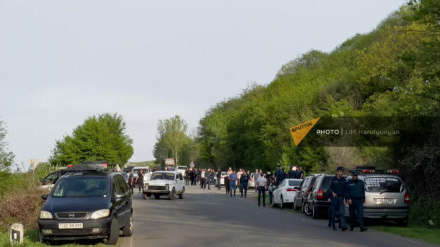 Ոստիկանները բացեցին Հայաստան-Վրաստան միջպետական ճանապարհը