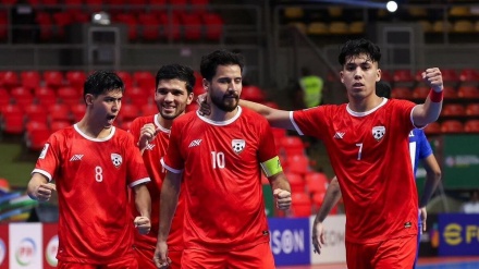 نخستین صعود تیم ملی فوتسال افغانستان به مرحله حذفی جام ملتهای آسیا 