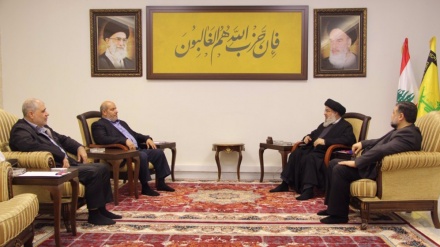 Nasrallah betont Einheit der Widerstandsgruppen bis Ziele des Al-Aqsa-Sturms erreicht sind