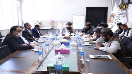 دیدار وزیر اقتصاد طالبان با هیأت اعزامی بانک مرکزی ایران به کابل