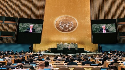 ادای احترام رئیس مجمع عمومی سازمان ملل به رئیس جمهوری و وزیر خارجه شهید ایران