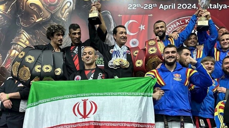 L'Iran vince il secondo posto nel campionato Kempo 2024