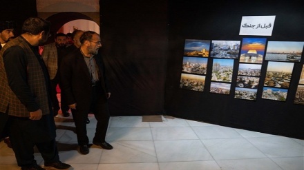 بازدید سید حسن مرتضوی از نمایشگاه ملی قرآن کریم در کابل