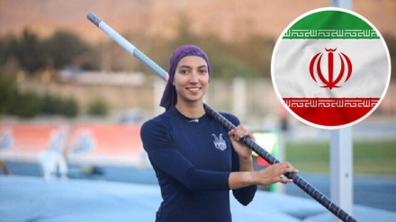 Iranian women's brilliance in West Asian athletics; winning 3 gold, 2 silver medals on the first day