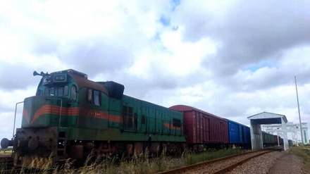 Ռուսաստան-Հնդկաստան տարանցիկ գնացքի ժամանումը Իրան՝ Ինչեբորունի երկաթուղային սահմանից
